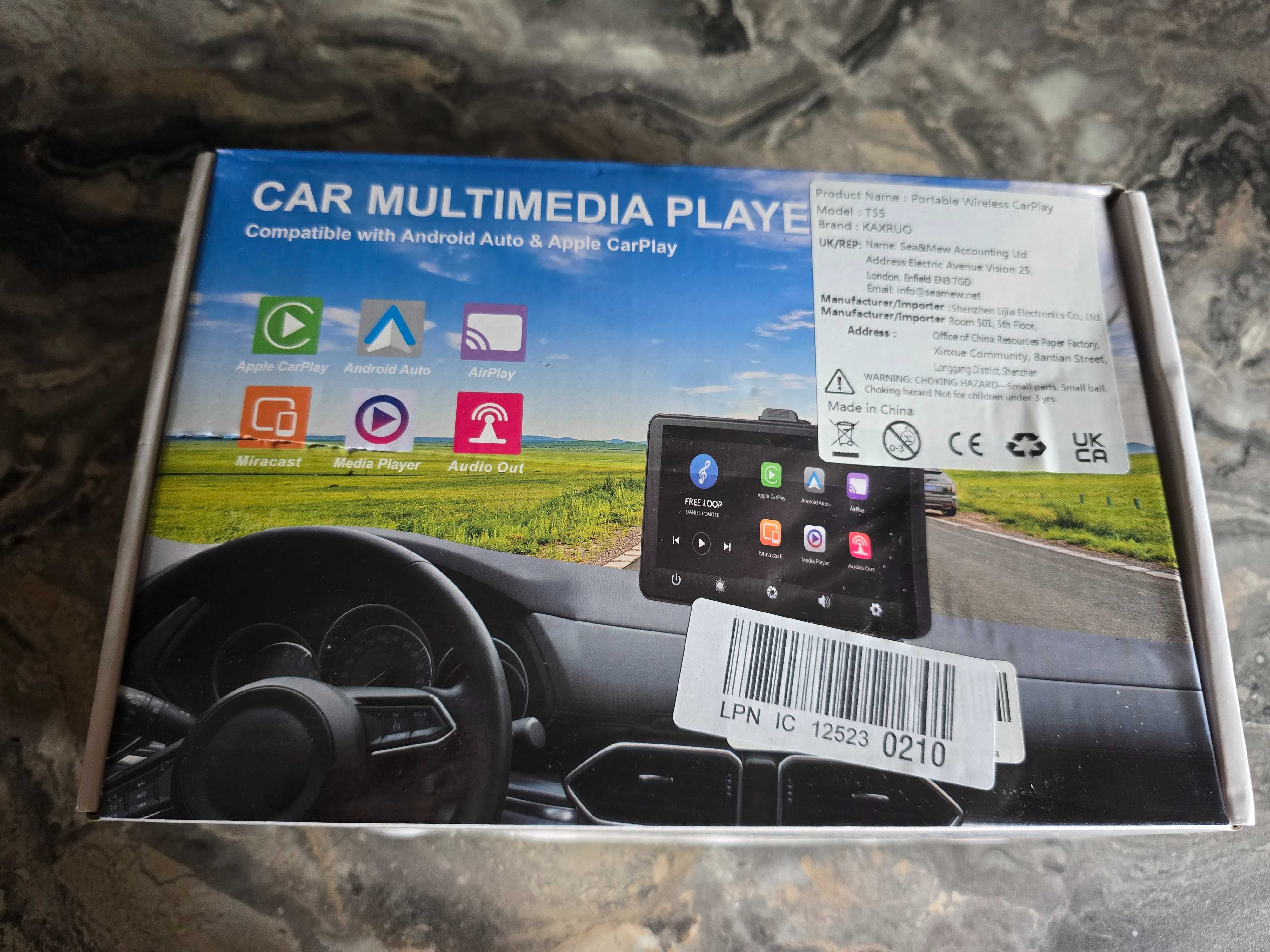 Stacja Multimedialna Bezprzewodowy Tablet do auta radio Carplay