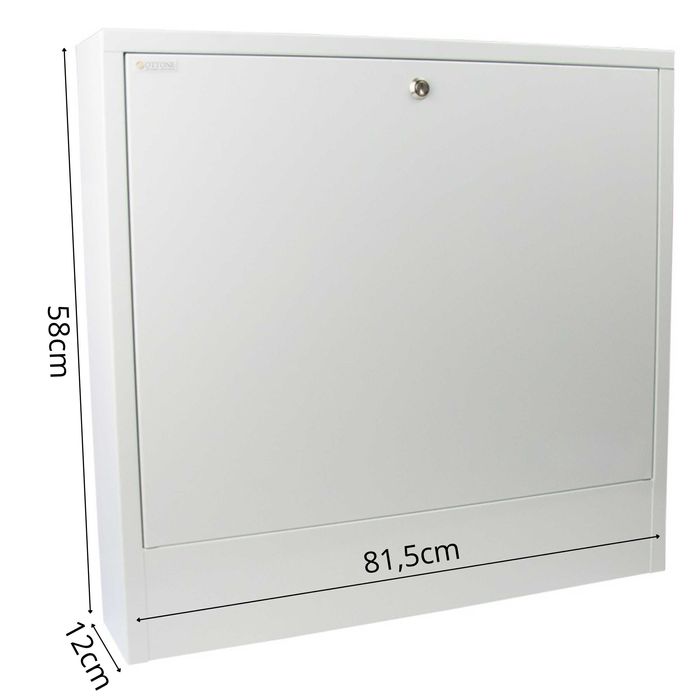 Szafka Natynkowa Do Rozdzielacza 12 Obwodów Do Podłogówki Skrzynka