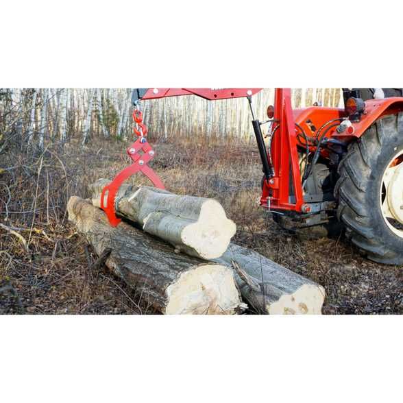 Chwytak podnośnik do big bagów drewna szybka realizacja