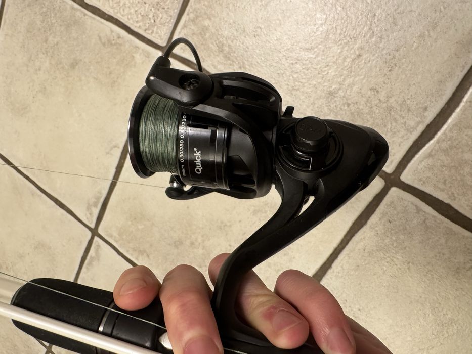 Wedka abu garcia i kolowrotek dam