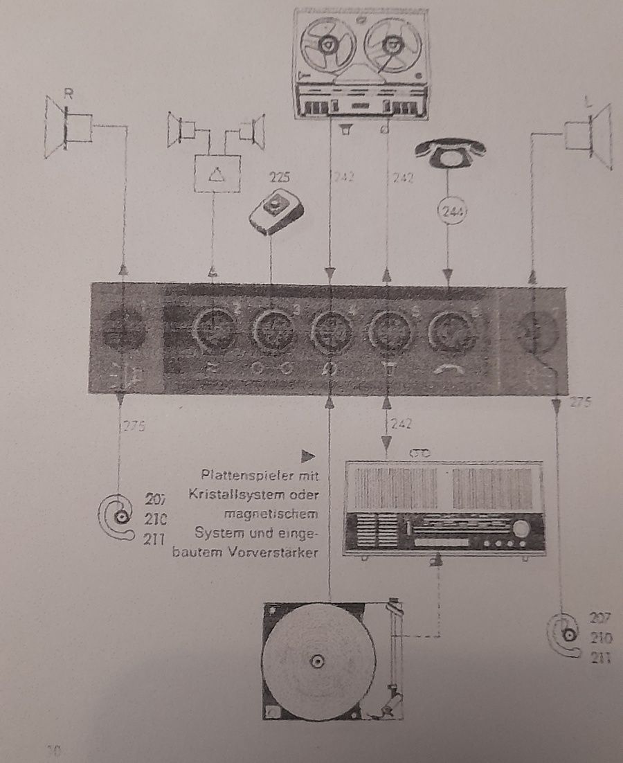 Gravador válvulas Grundig TK-340, 100% funcional.