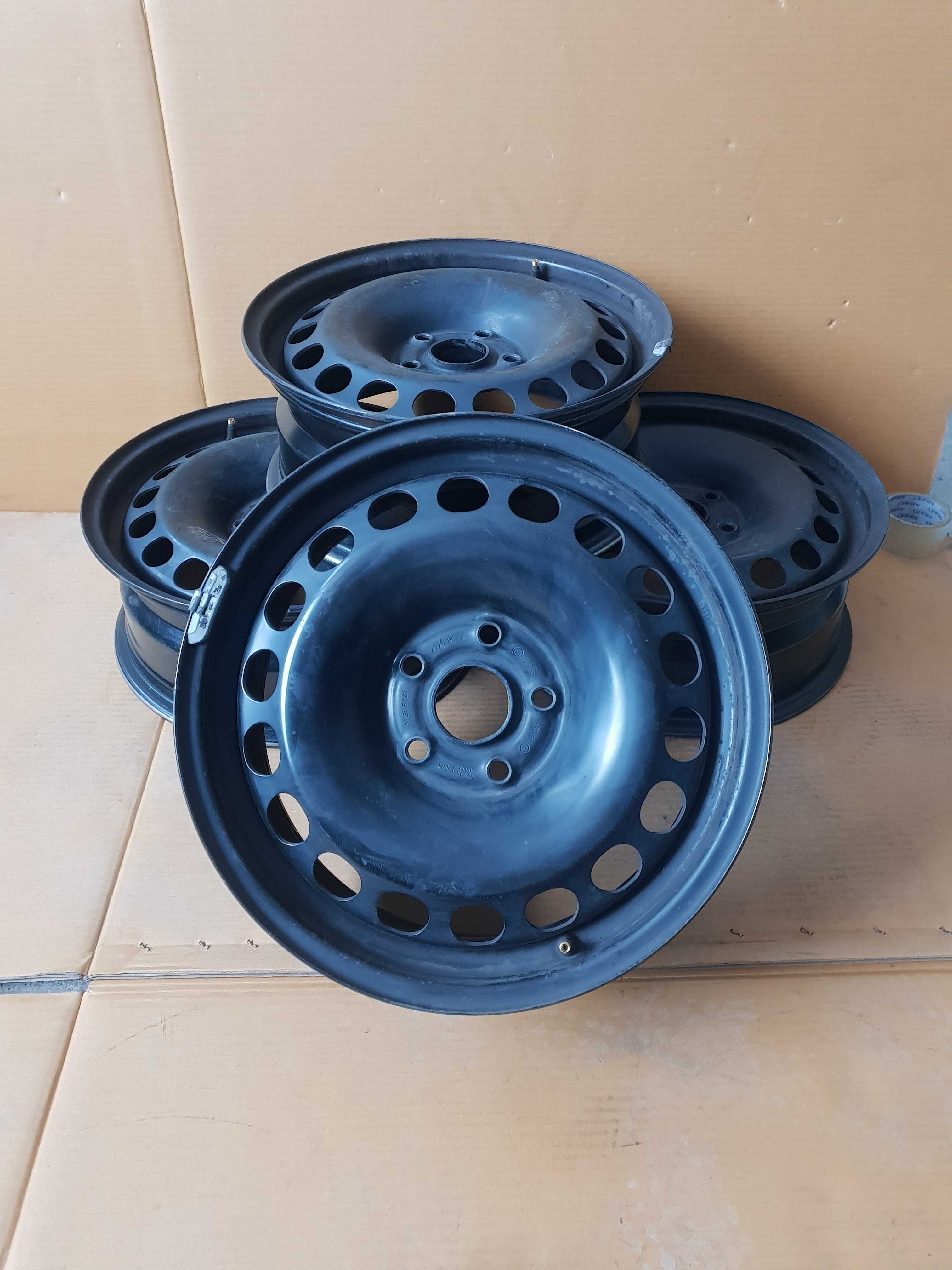 Felgi 5x112 r16 16" Stalowe VW SKODA SEAT AUDI golf passat KOŁPAKI