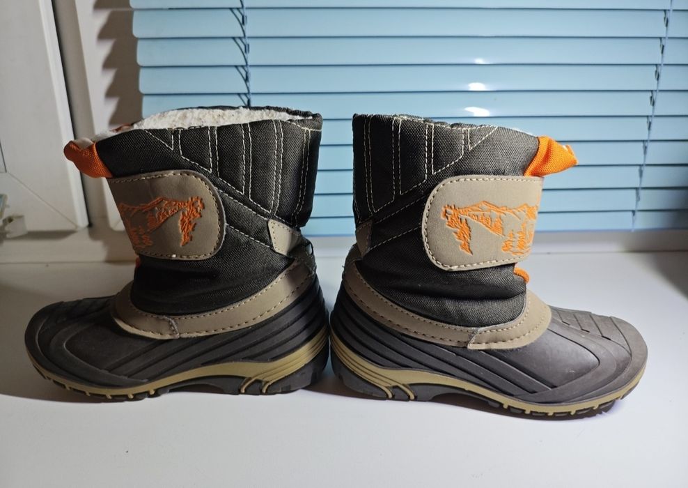 Тёплые зимние сапоги для мальчика, 27