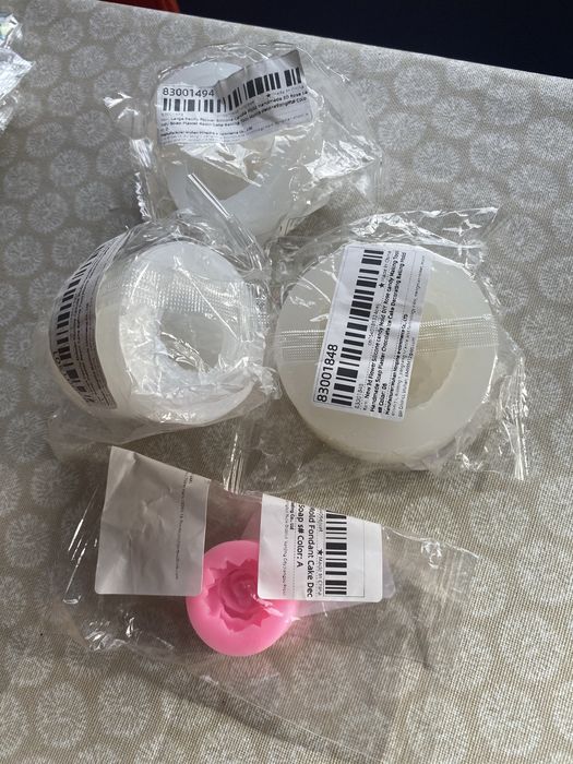 Formas de silicone - flores