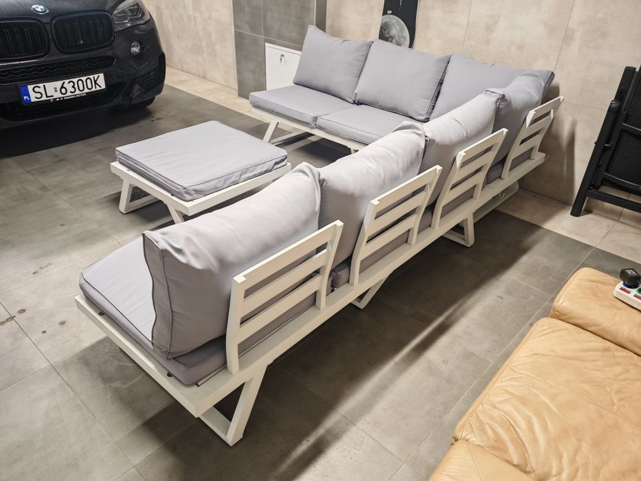 Meble ogrodowe modułowe, super stan