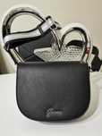 Nowa oryginalna torebka Guess listonoszka czarna Clararie Crossbody Fl