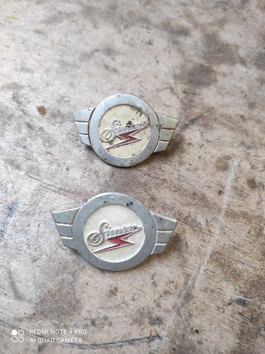 Emblemat logo Simson schwalbe oryginał 14.133