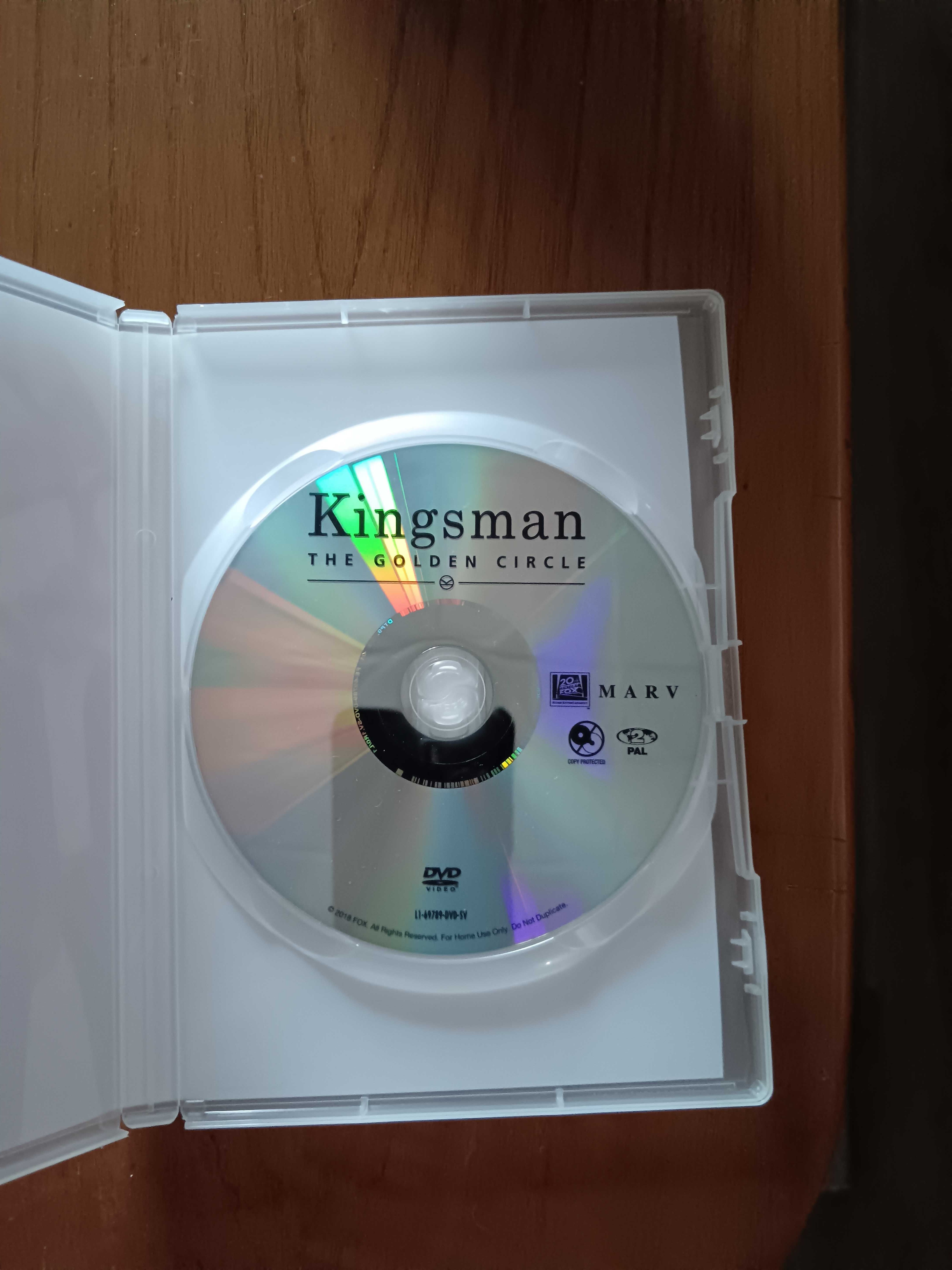 filme dvd original - kingsman - o circulo dourado