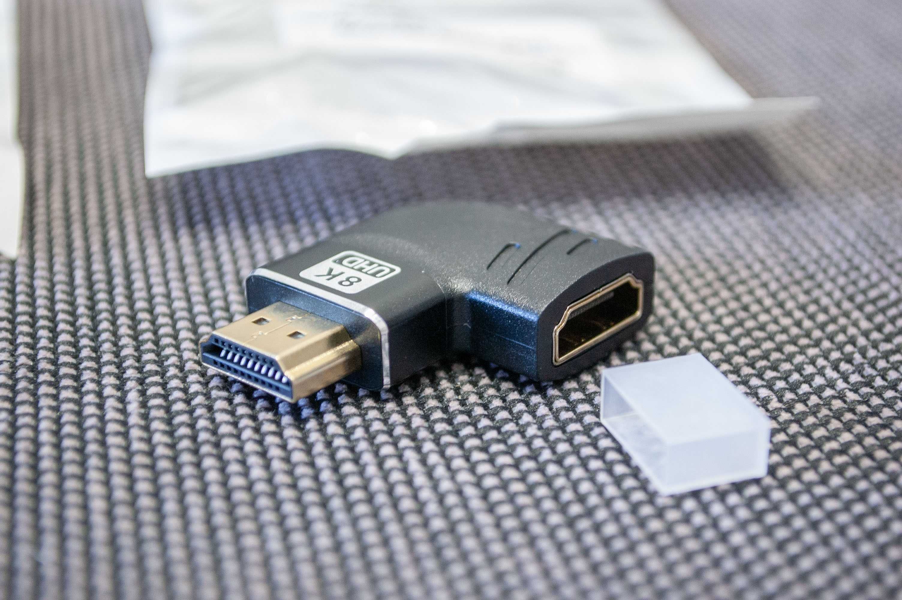 Адаптер HDMI 2.1 8K 60Hz 4K 120Hz 48Gbps (right\left)