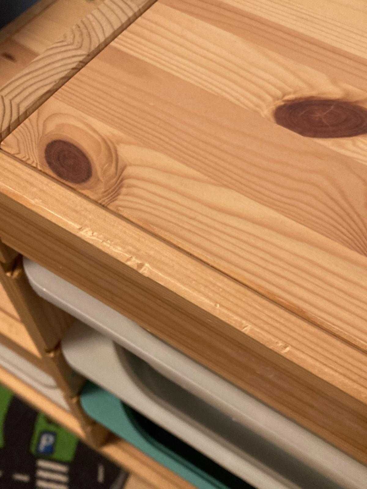 Regał Trofast Ikea z pojemnikami