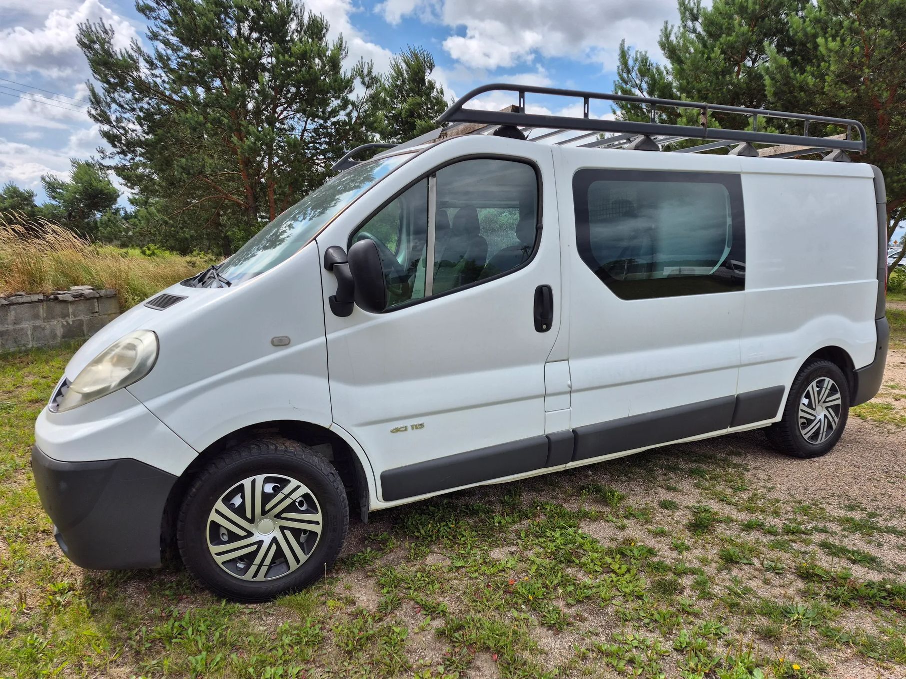 Renault Trafic Brygadówka 6 osob 2,0 2013r klima