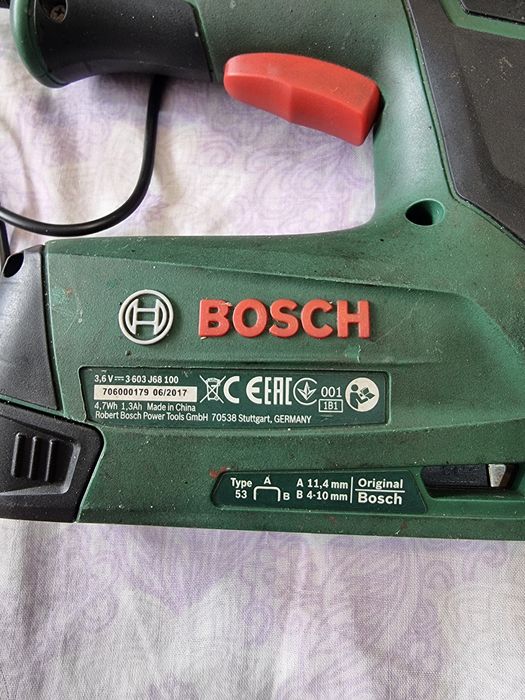 Zszywacz akumulatorowy Bosch PTK 3,6V