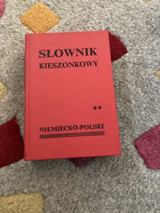 Słownik kieszonkowy niemiecko - polski