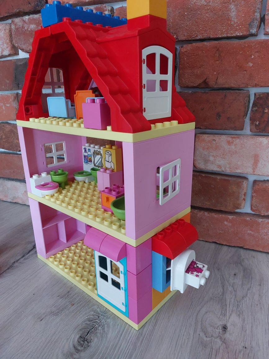 Lego Duplo, Domek + dodatkowe klocki.