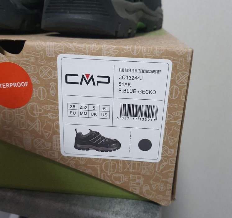 Трекінгові термо ботинки, кросівки CMP. р.38