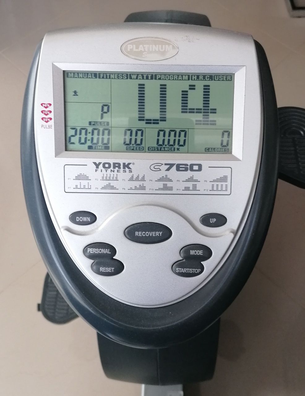 Sprzedam rower treningowy horyzontalny York Fitness C760
