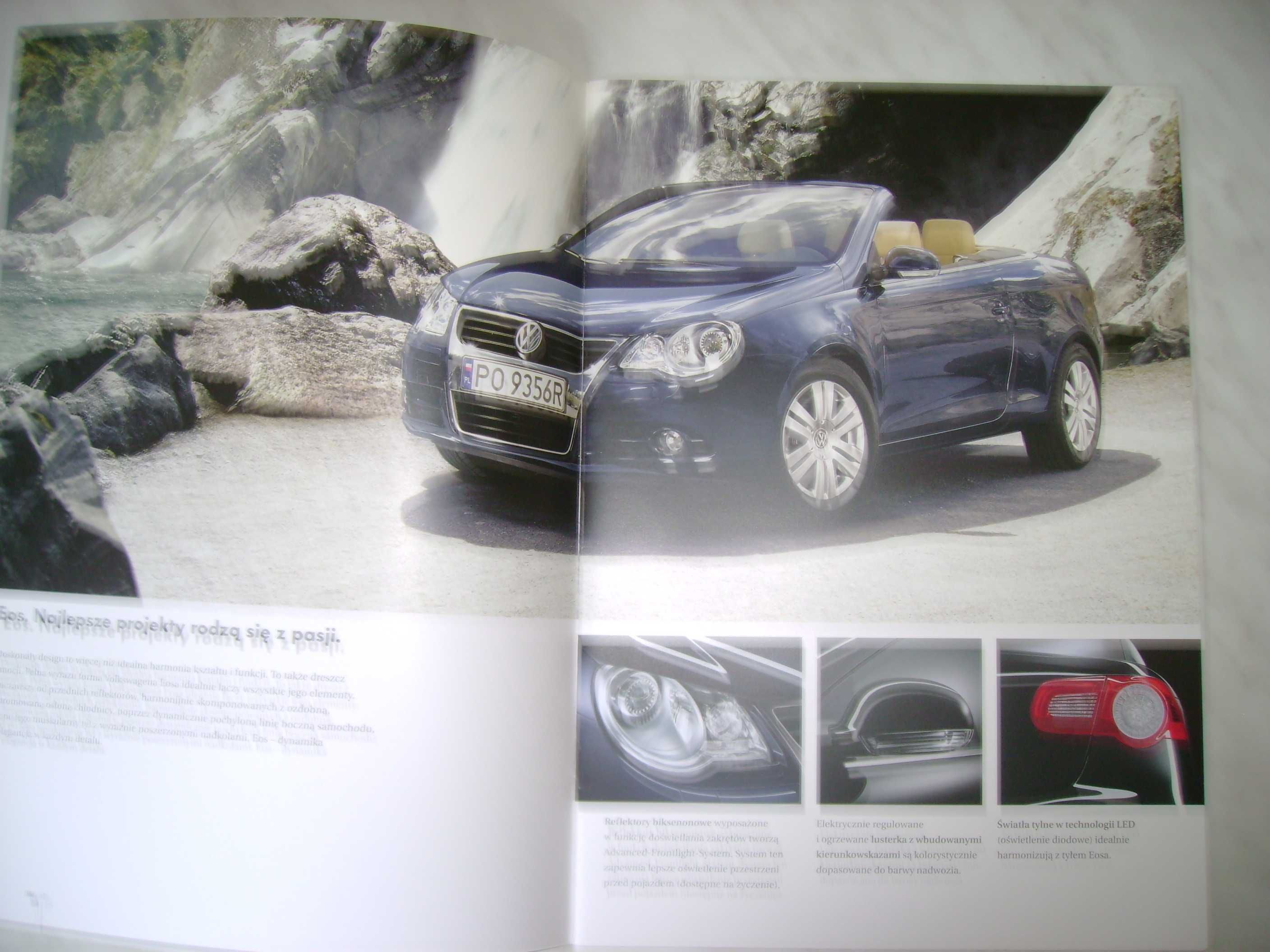 Prospekt VW Eos  Styczeń 2009