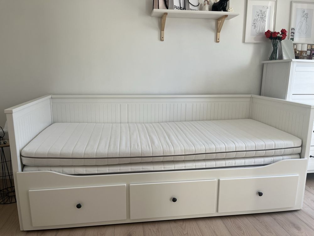 łózko białe ikea