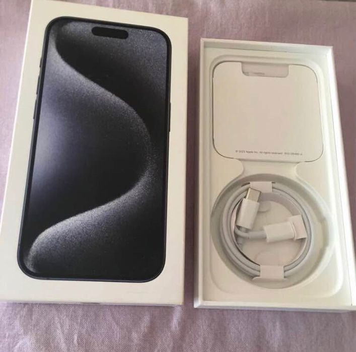 Iphone 15 Pro  512GB  Azul Titânio  c/ Novo  -  * eSIM *