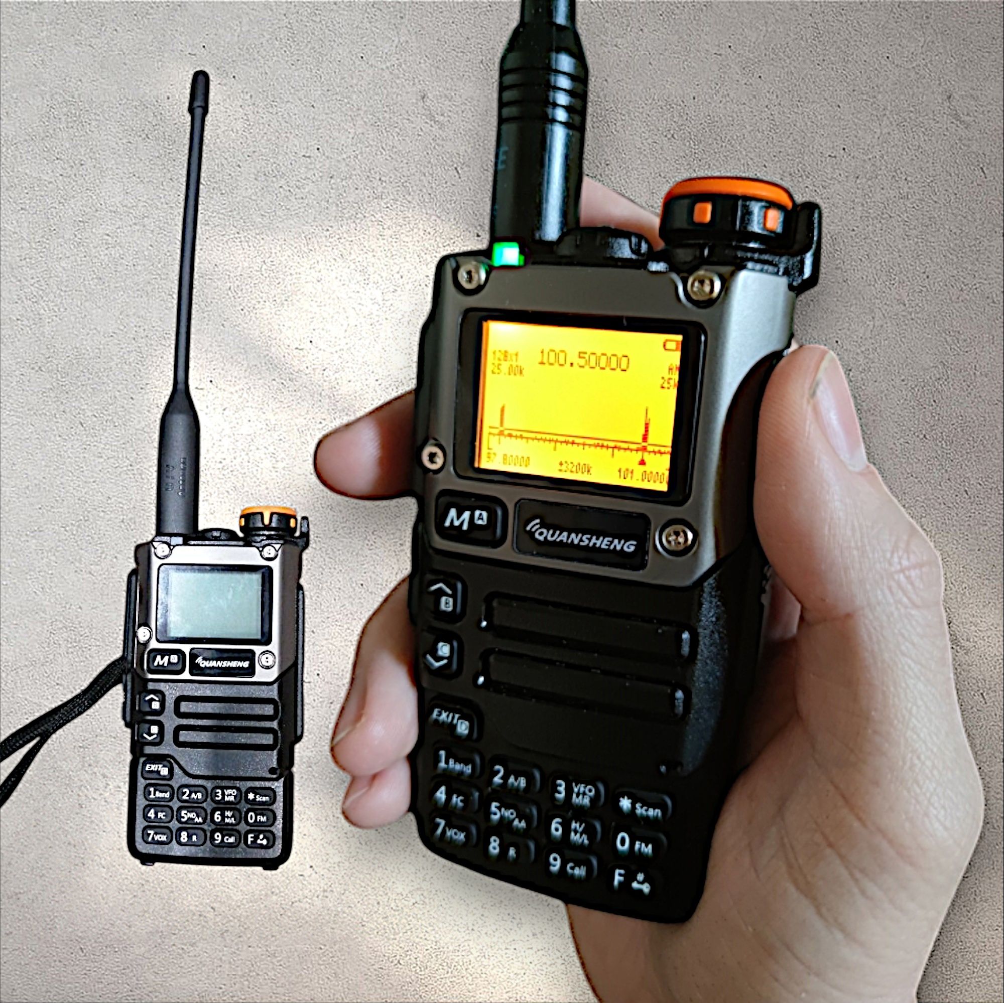 Рация Quansheng UV-K5 50-600 МГц радиостанция