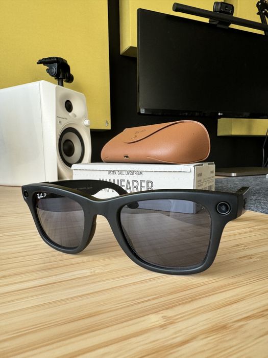 Okulary Ray Ban Meta Wayfarer L Matte Black