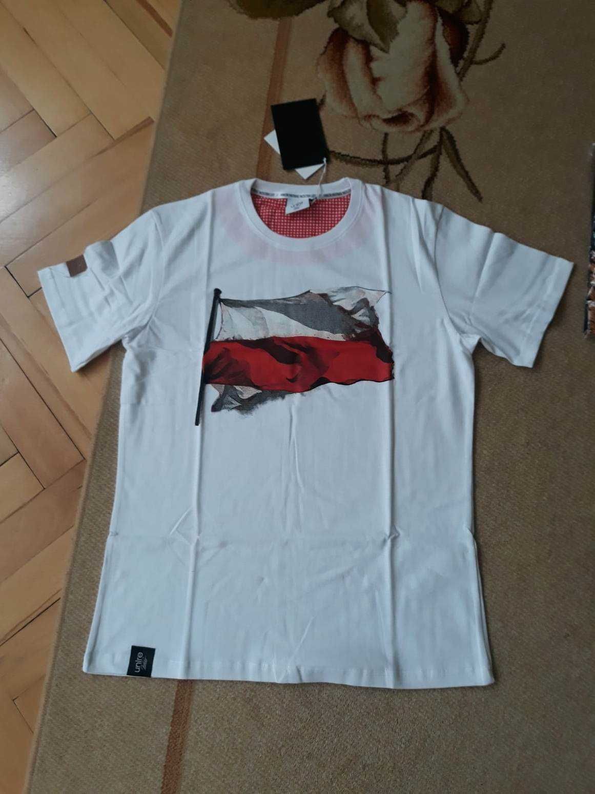 koszulka patriotyczna - kilka wzorów, 2 kolory, wszystkie rozmiary