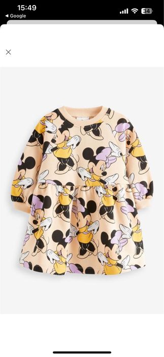 Сукня Next утеплена, 86 розмір (12-18 місяців)