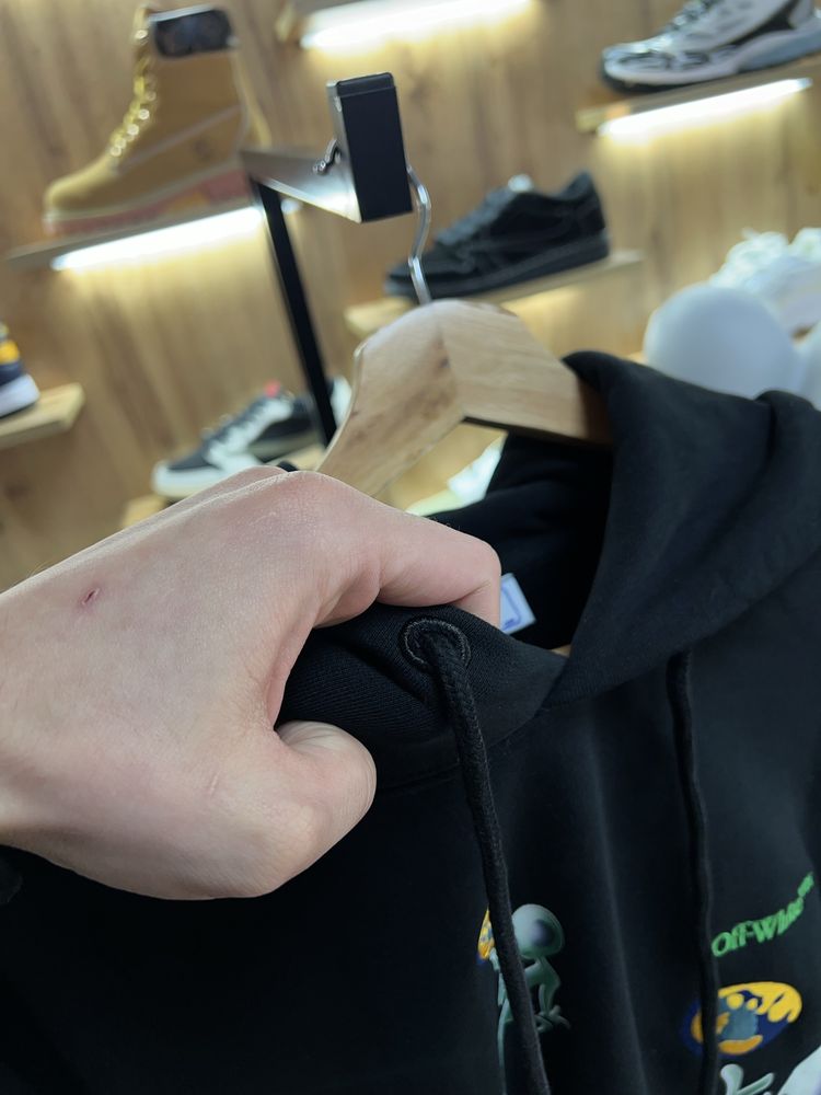 Худі Off-White Alien Arrow Skate Black