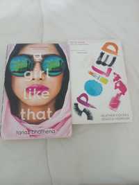 Livros a Girl like that + Spoiled em inglês