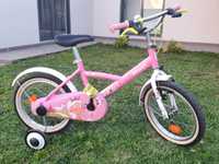 Bicicleta menina roda 16 (rosa)