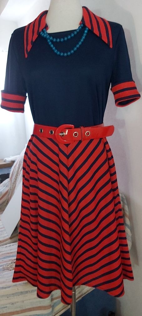 NYLON..vestidos vintage tricot..M6