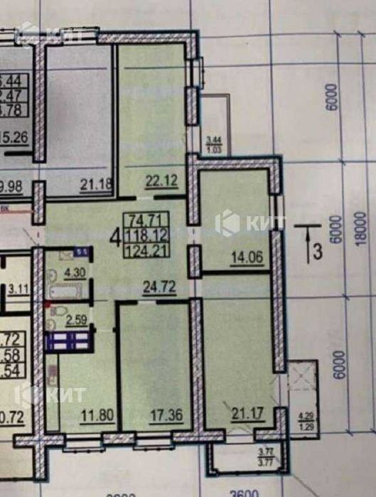4к.120м2, Центр, ЖК Овіс (ЖК Овис, ул. Клочковская, м. Госпром) 126187