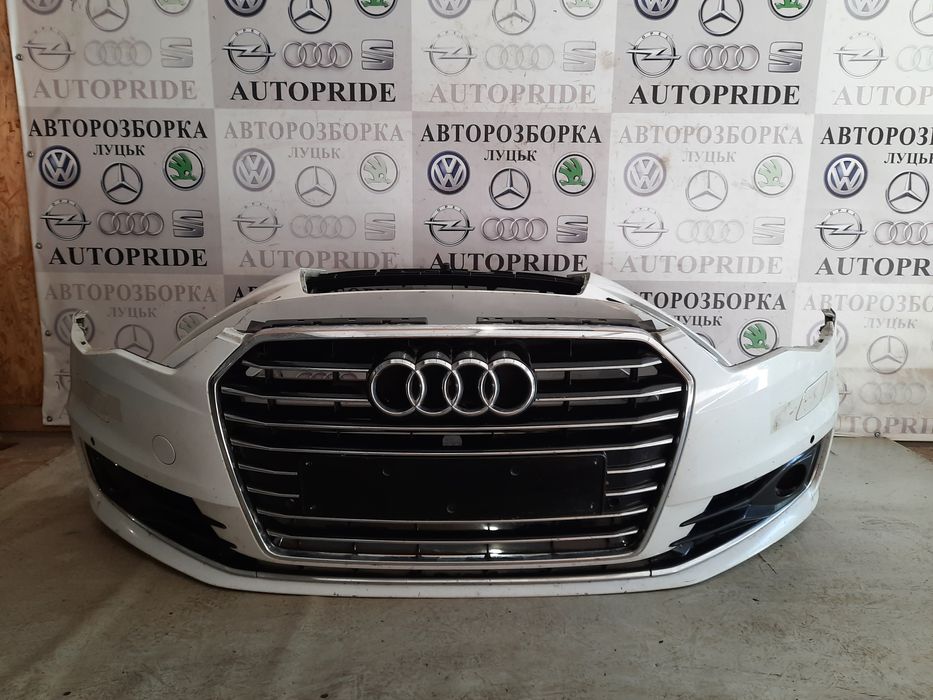 Бампер решітка Audi A6C7 бампер решетка Ауди А6С7
