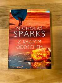 Książka - z każdym oddechem - Nicholas Sparks