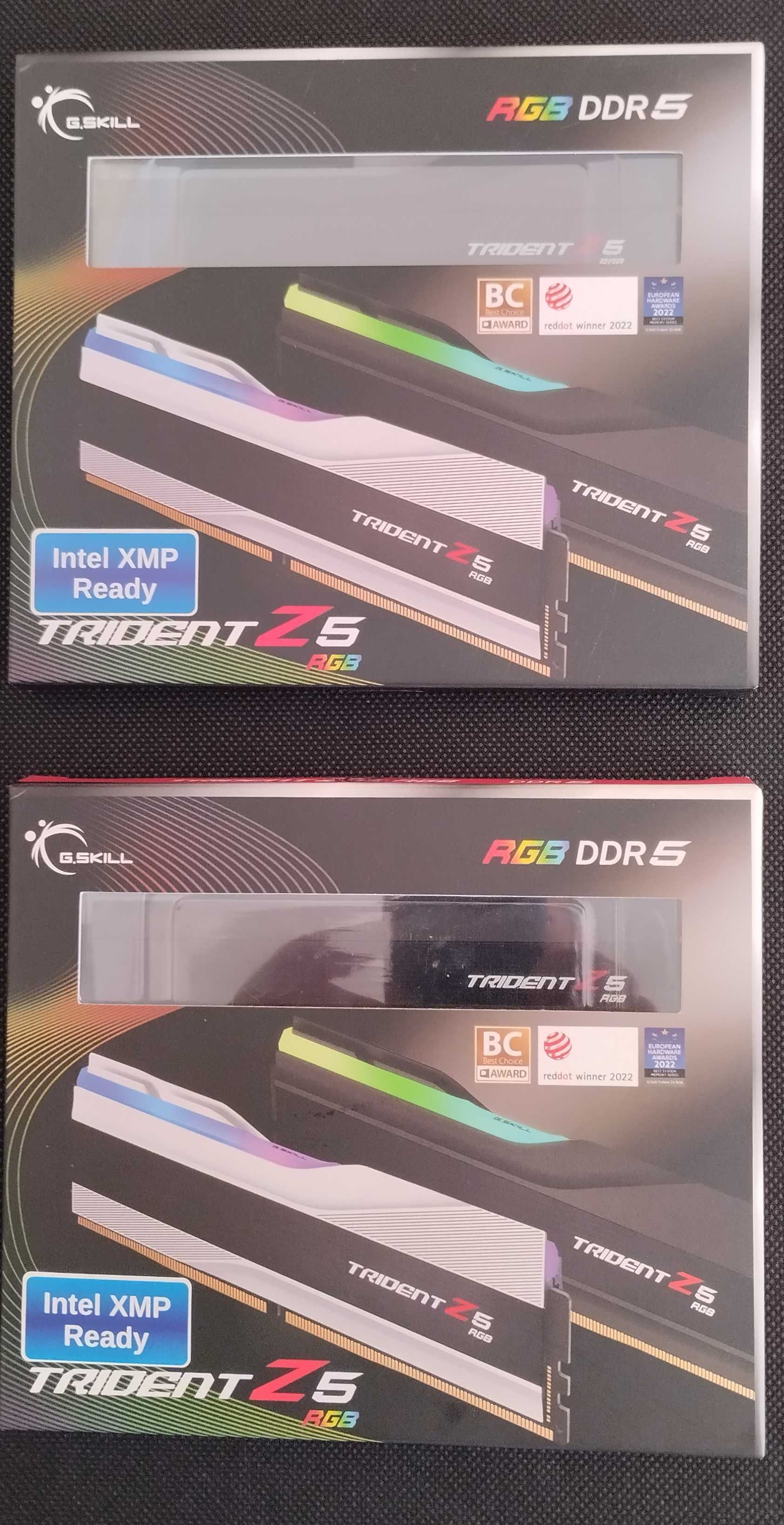 Memória RAM G.SKILL Trident Z5 RGB DDR5-6400Mhz (16GBx2) NOVAS