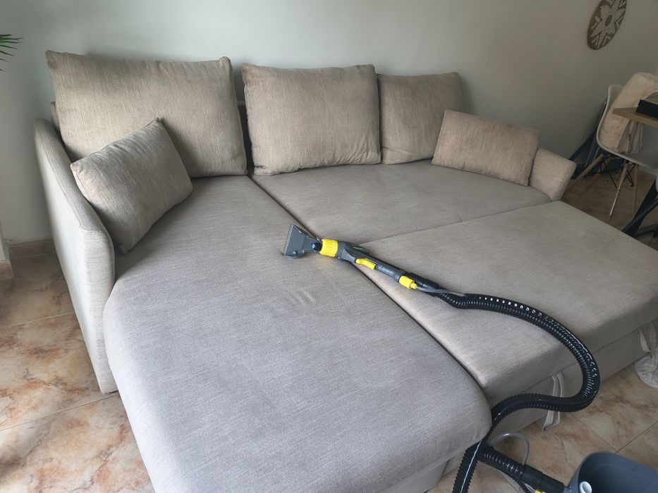 Limpeza higienização sofás colchões tapetes