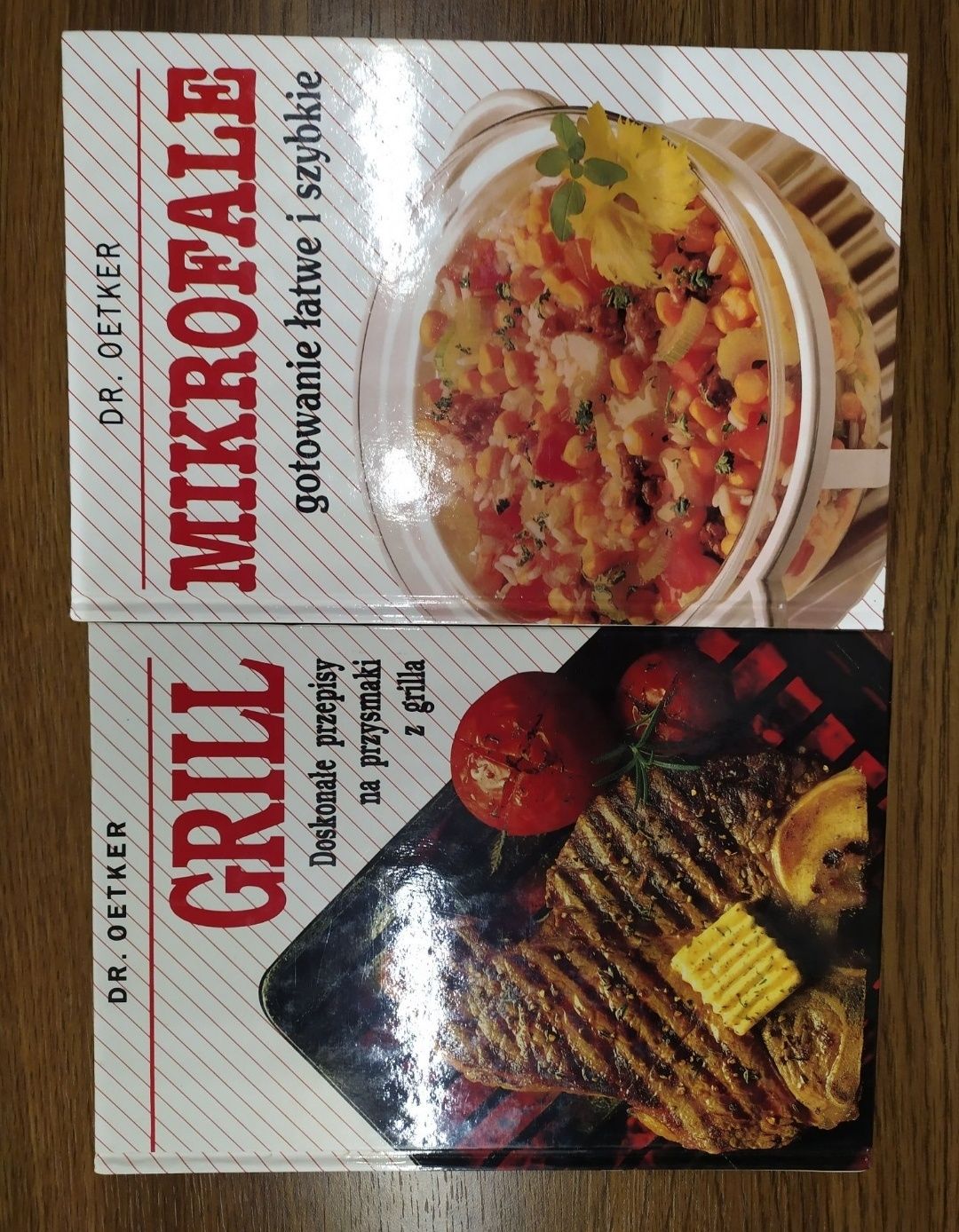 Książki Dr Oetker - Grill i Mikrofale