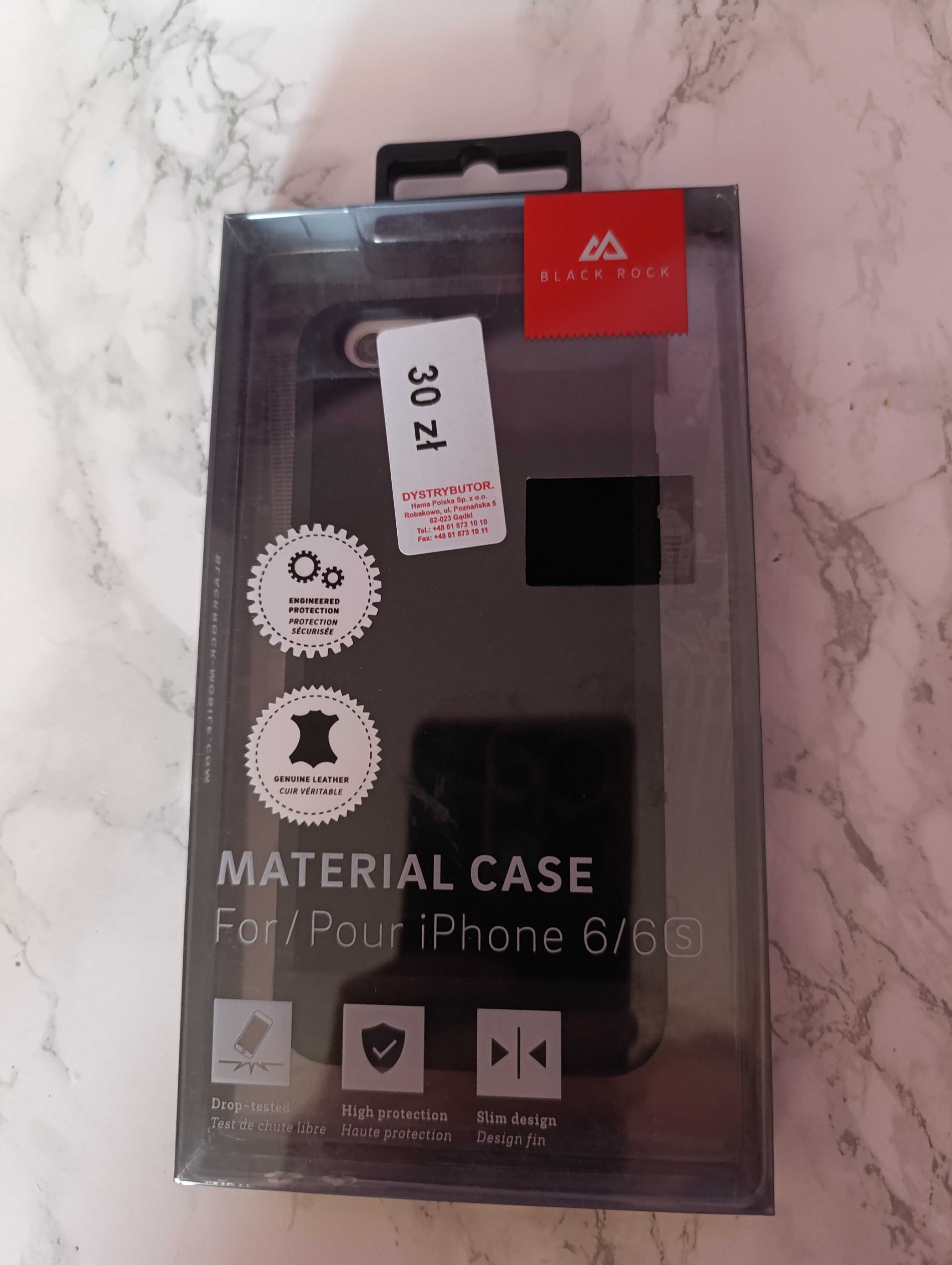 Etui Black Rock Suede do iPhone  6/6S CZARNE
