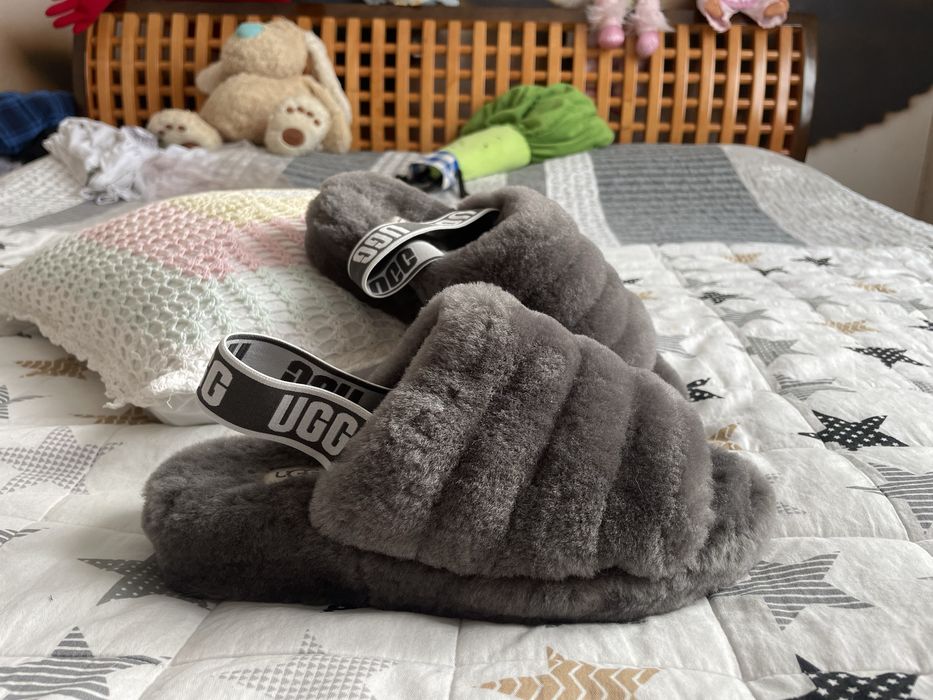Тапочки босоніжки мєхові хутряні ugg оригінал