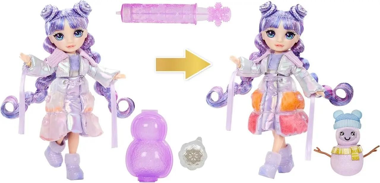 Кукла Rainbow High Winter Виолетта Рейнбоу Хай Зимние наряды
