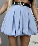 Spodniczko spodnie L baby blue