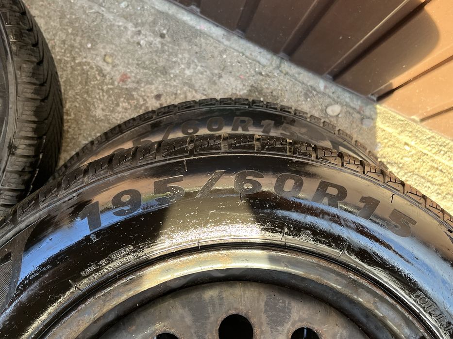 Koła zimowe 15” 195/60 - 4x108 (ford fusion/fiesta/focus)