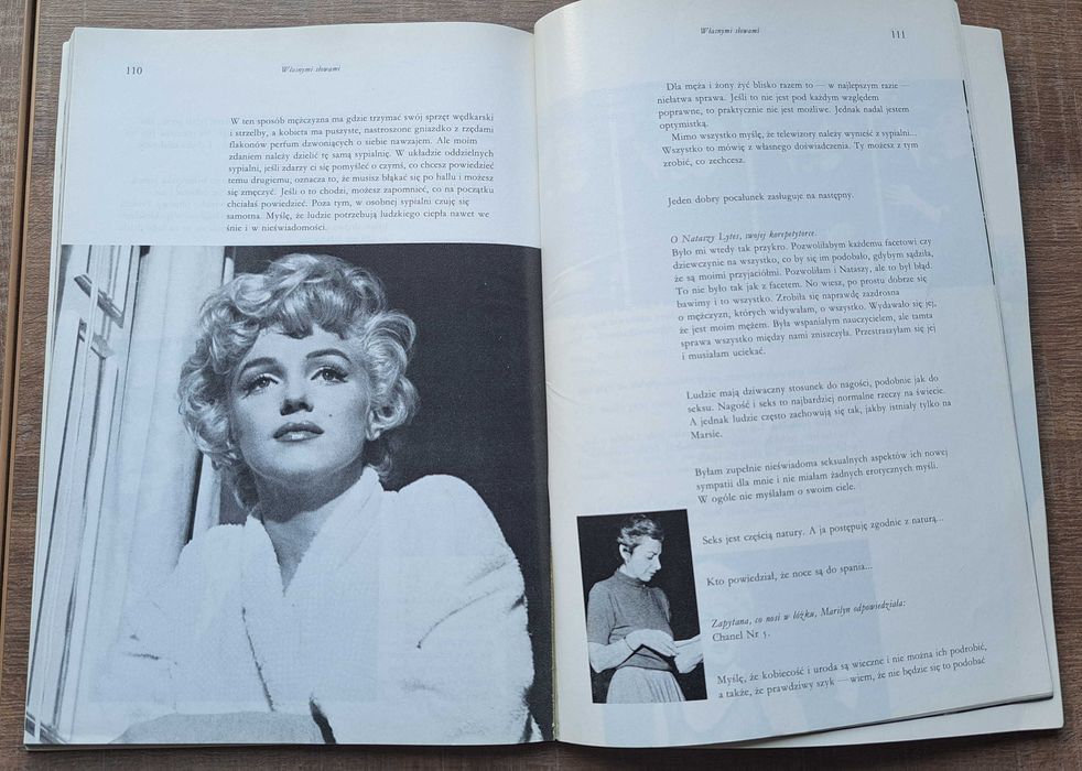 Marilyn Monroe - własnymi słowami  - Guus Luijters - książka - album