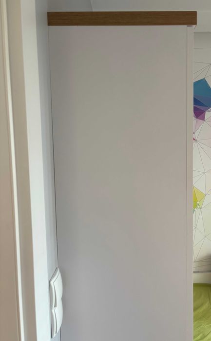 Zestaw meblowy wykonany przez stolarza - szafa, komoda, regał, od. os.