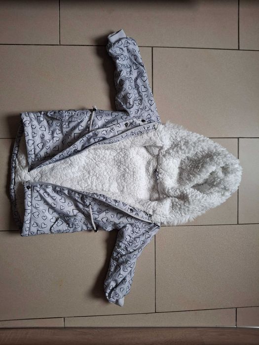 Kurtka zimowa dla dziewczynki - Bardzo ciepła 92 Pepco