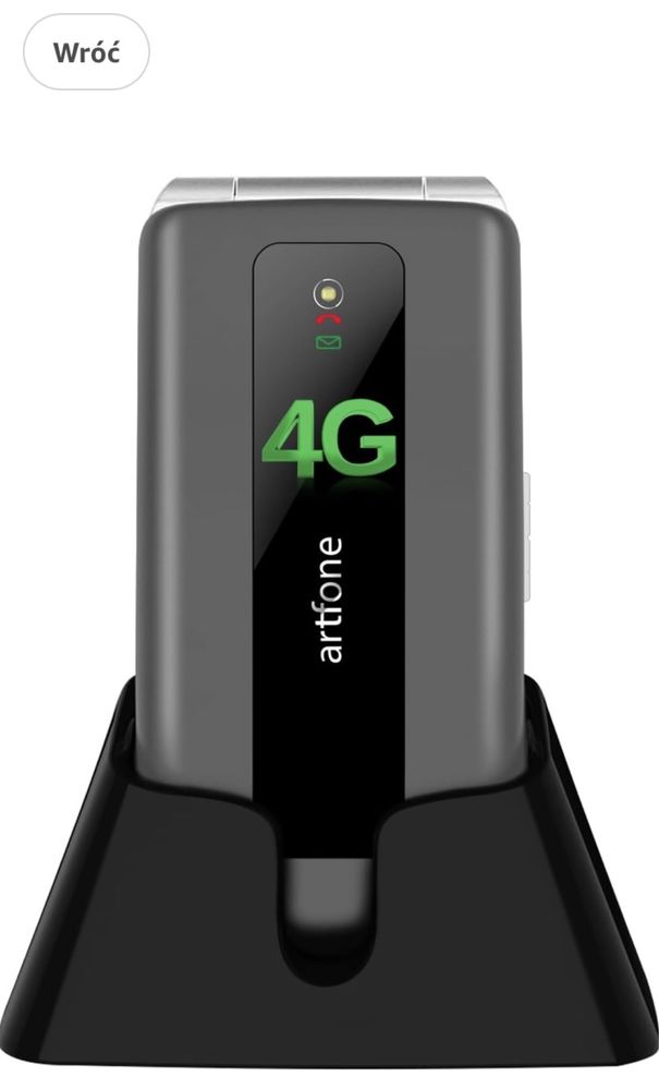 Odblokowany telefon komórkowy 4G dla seniorów