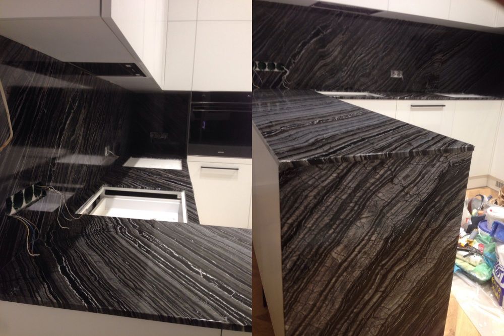 Столешница кухонная Стол из камня гранит мрамор кварц акрил