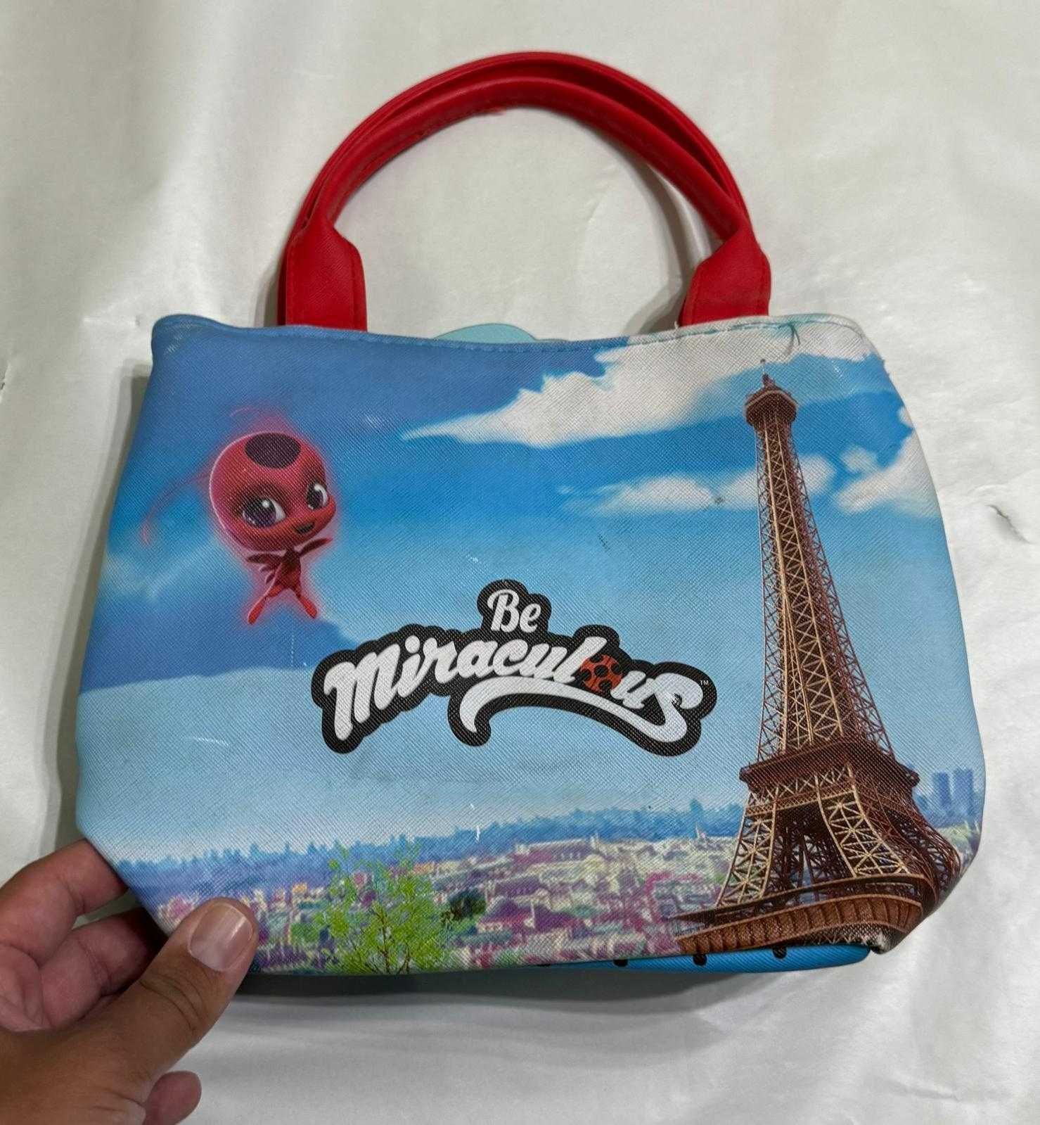 Mala Infantil "Be Miraculous" com Torre Eiffel