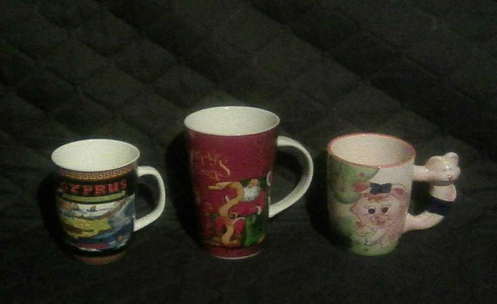 Zestaw nowych kubków