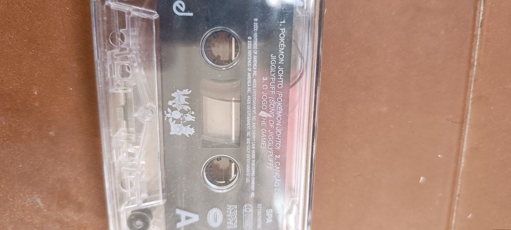 Cassetes música Os Patinhos e Pokémon